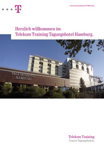 Herzlich willkommen im Telekom Training Tagungshotel Hamburg.