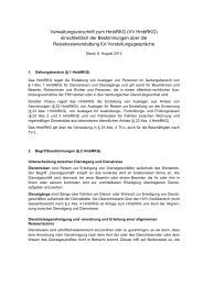 Verwaltungsvorschrift zum HmbRKG - Verwaltung Uni-Hamburg