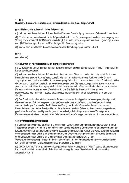 11. TEIL Staatliche Heims