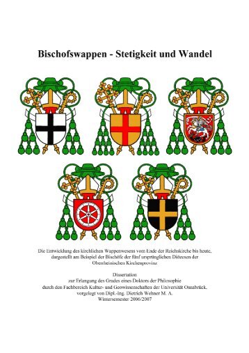 128 Bewertung ihrer Wappen - repOSitorium - Universität Osnabrück
