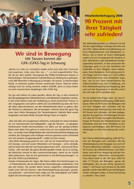 Gesellschaft zur Förderung von Kinderbetreuung e. V. Gesellschaft ...