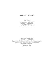 Biannual Report Fachbereich Mathematik Technische Universitat