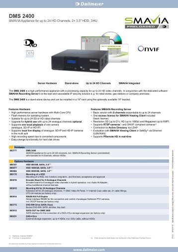 DMS 2400 - EXTRA Computer GmbH