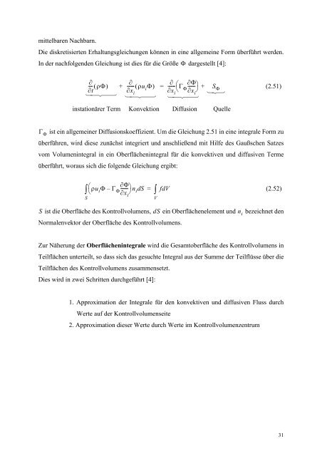 4.6 Vergleichsrechnung mit Hilfe des SST Modells - Lehrstuhl ...