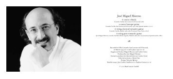 José Miguel Moreno - eClassical