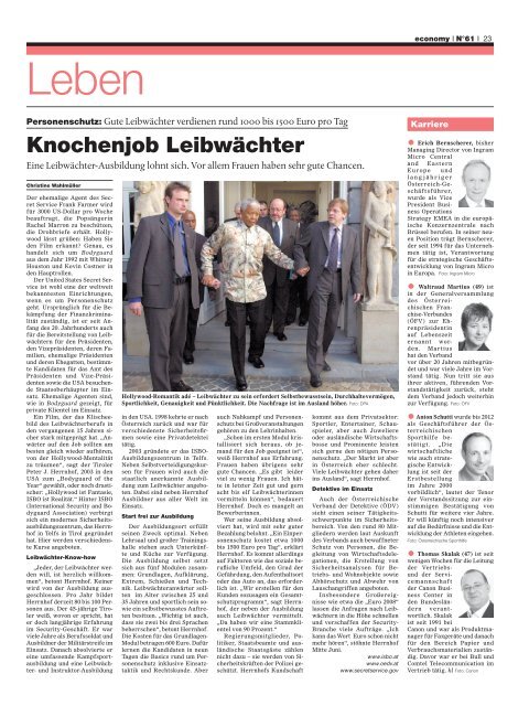 Komplette Ausgabe als Heft laden - economyaustria