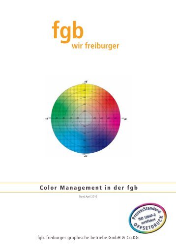 Color Management in der fgb