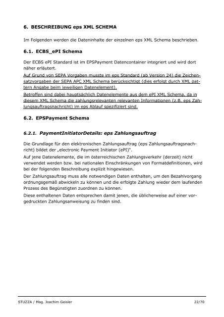 eps e-payment standard Technische Beschreibung ... - Raiffeisen