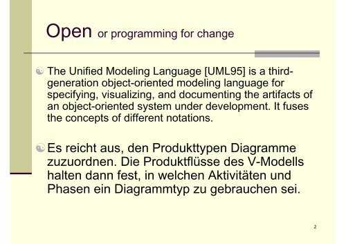 UML mit V / Hermes, Munich /04.2007