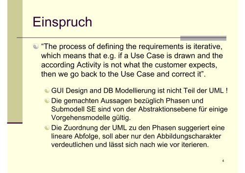 UML mit V / Hermes, Munich /04.2007