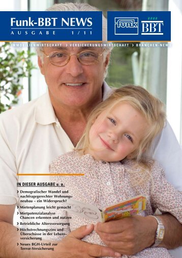 Funk-BBT News Ausgabe 1/2011 Demografischer ... - Funk Gruppe