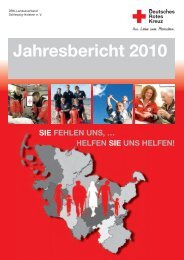 Jahresbericht 2010 - Deutsches Rotes Kreuz