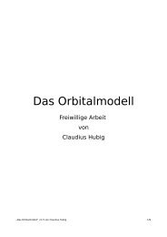 Das Orbitalmodell