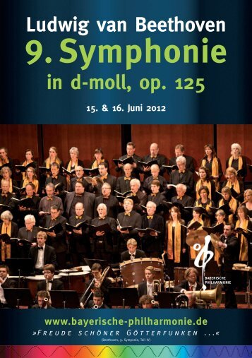 Symphonie Nr. 9 d-moll, op. 125 - Bayerische Philharmonie eV