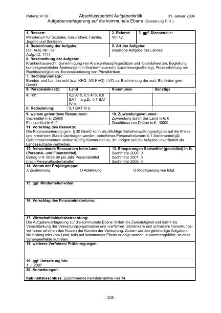 Gesamtbericht Stand 060206