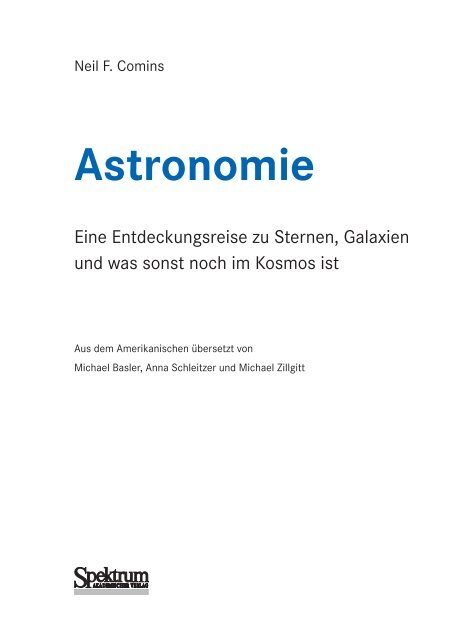 Leseprobe aus "Astronomie" - Scinexx