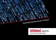 Informationssicherung am Endpoint - intimus