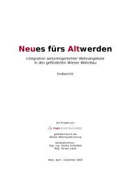 Neues fürs Altwerden - raum & kommunikation