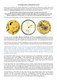 FAST-BEATING POCKETWATCH - Faszination Chronographen