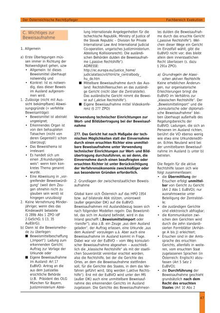 Österreichischer Rechtspfleger Juni 2011 - ZA Justiz