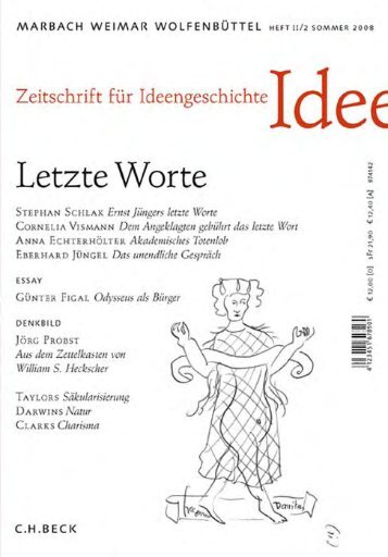 PDF-Datei - Zeitschrift für Ideengeschichte