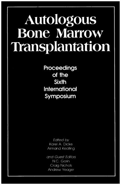 VI Autologous Bone Marrow Transplantation.pdf - Blog Science ...