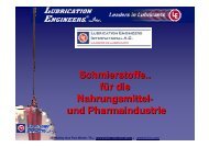 Schmierstoffe.. für die Nahrungsmittel- und ... - FGS Lubricants