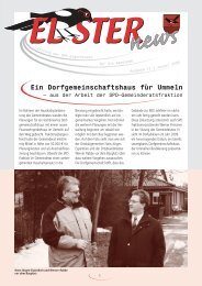 Elster News Nr. 13 - SPD-Gemeindeverband Algermissen