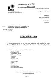 VERORDNUNG - Sölden