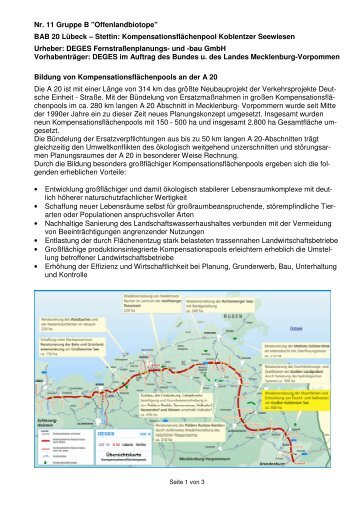 Kurzbeschreibung - FGSV