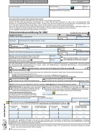 Formular E1 E1a - Beilage zur Einkommensteuererklärung für 2002 - (Formular)