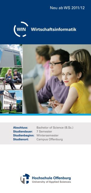 Wirtschaftsinformatik WIN - an der Hochschule Offenburg