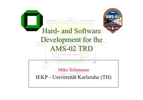 Fe55 calibration - track reconstruction (2 x linear fit) - Herbstschule ...