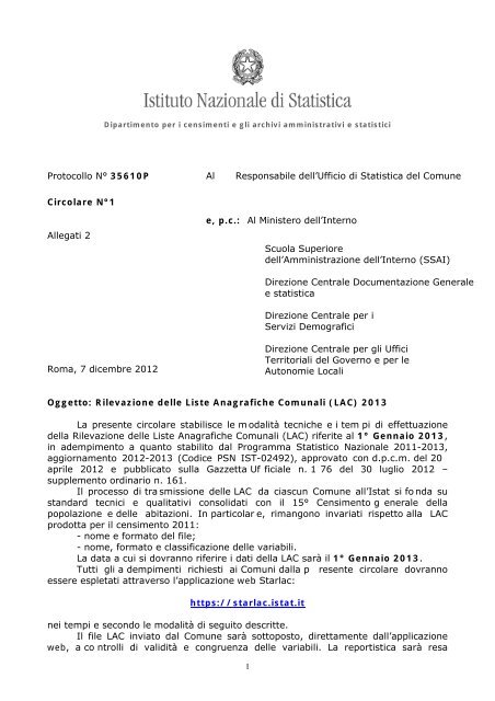 CIRCOLARE GABRIELLI SCARICARE