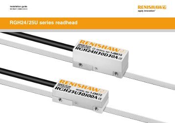 RGH24/25U series readhead Installation Guide