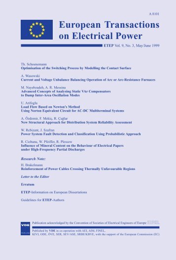 ETEP European Transactions - ETMD