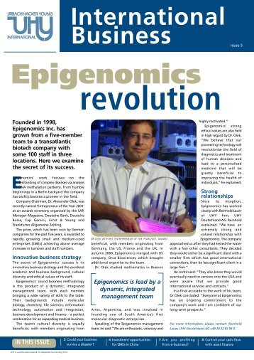 Epigenomics