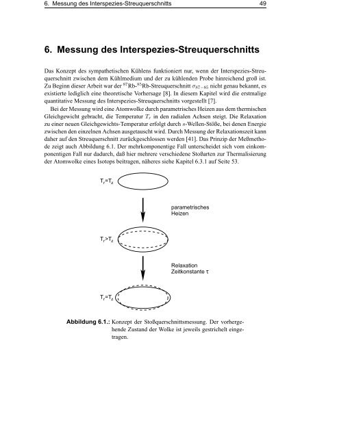 Sympathetische Kühlung von Rb- Rb-Gemischen