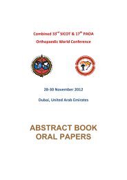 ABSTRACT BOOK ORAL PAPERS - sicot