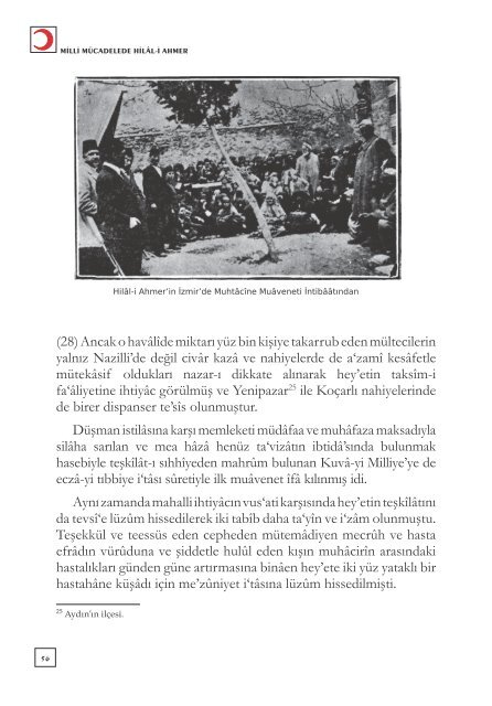 milli mücadelede hilâl-i ahmer - Türk Kızılayı