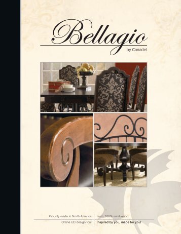 Bellagio Catalog - Canadel