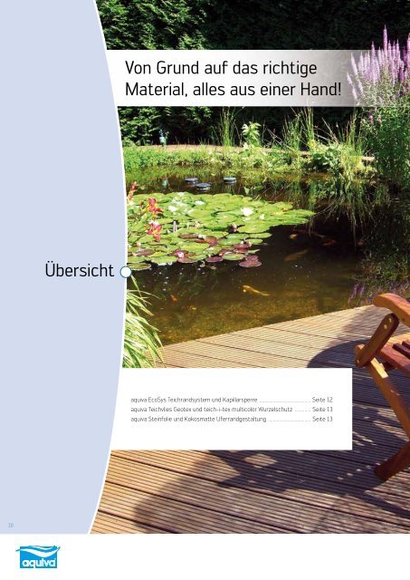 teich-i-tekten Katalog 2011 - Koi