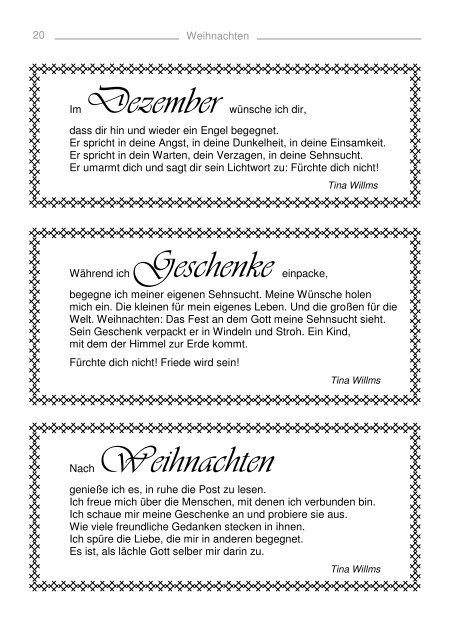 Gemeindebrief 2011 06 November Dezember - Kirchengemeinde ...