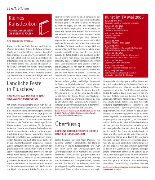 HAMBURG - Das Magazin für Kunst, Architektur und Design