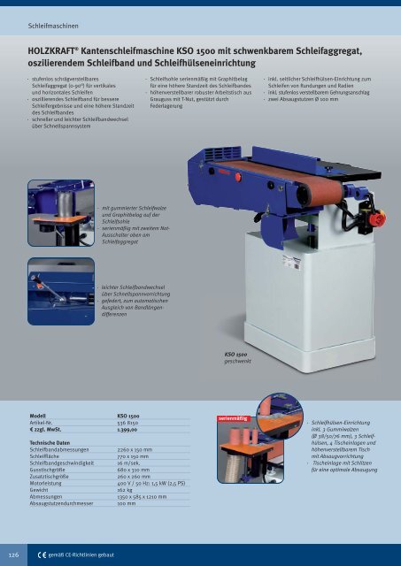 Holzbearbeitungsmaschinen TECNOMAX