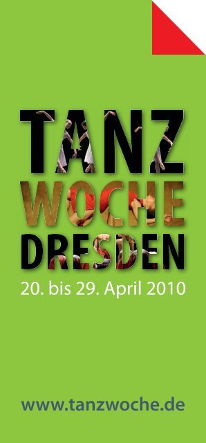 Das Programm zum Download - Tanzwoche Dresden