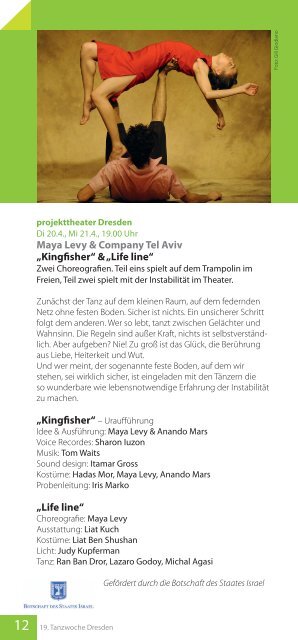 Das Programm zum Download - Tanzwoche Dresden