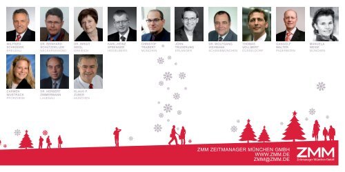 Fröhliche Weihnachten! - ZMM Zeitmanager München GmbH