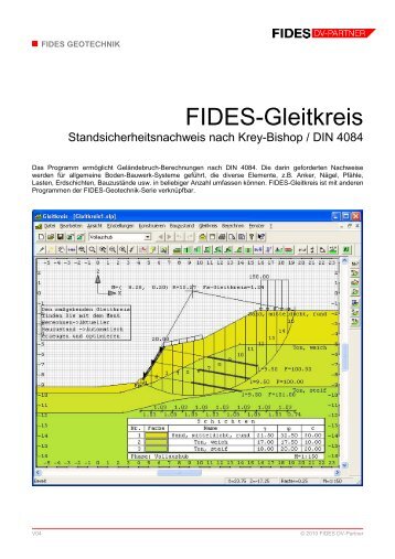 PDF-Produktblatt FIDES-Gleitkreis - FIDES DV-Partner