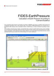 Performance characteristics - FIDES DV-Partner